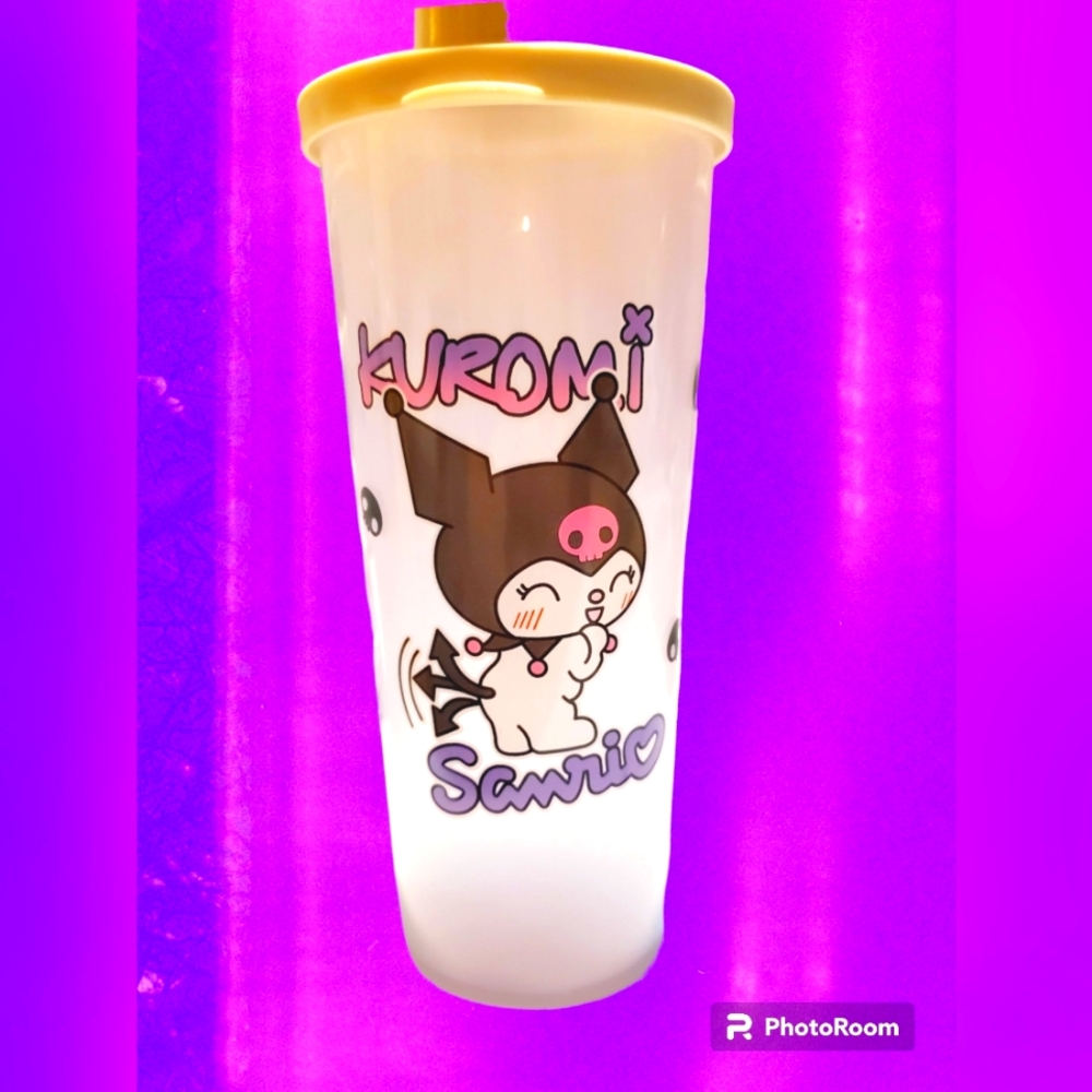 Kuromi plastic cup